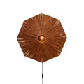 GOOD&MOJO Wandlamp Panama - Bruin - 65x7x65cm