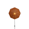 GOOD&MOJO Wandlamp Panama - Bruin - 45x7x45cm