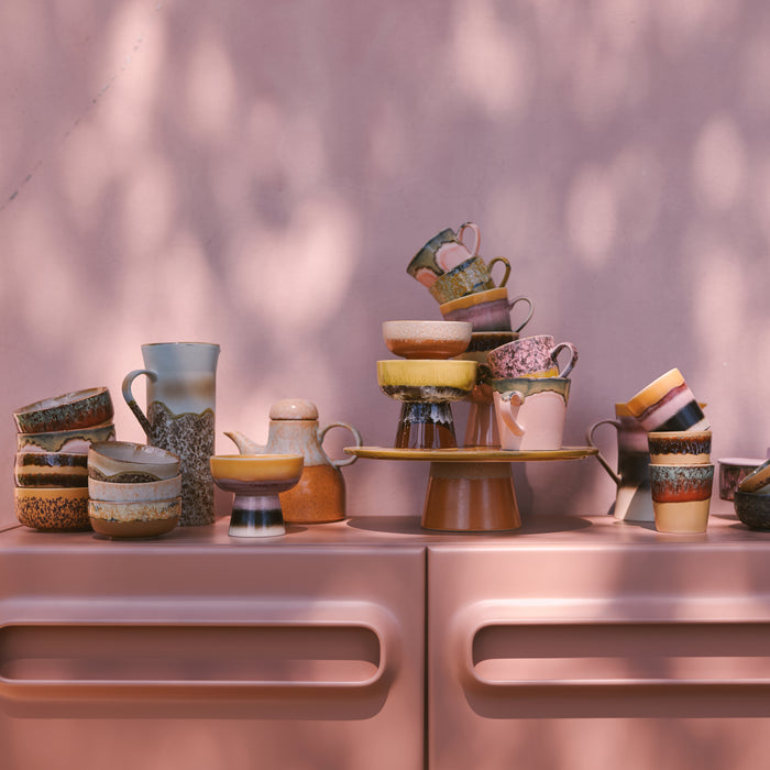 HKliving 70's Ceramics Koffiepot - Dunes