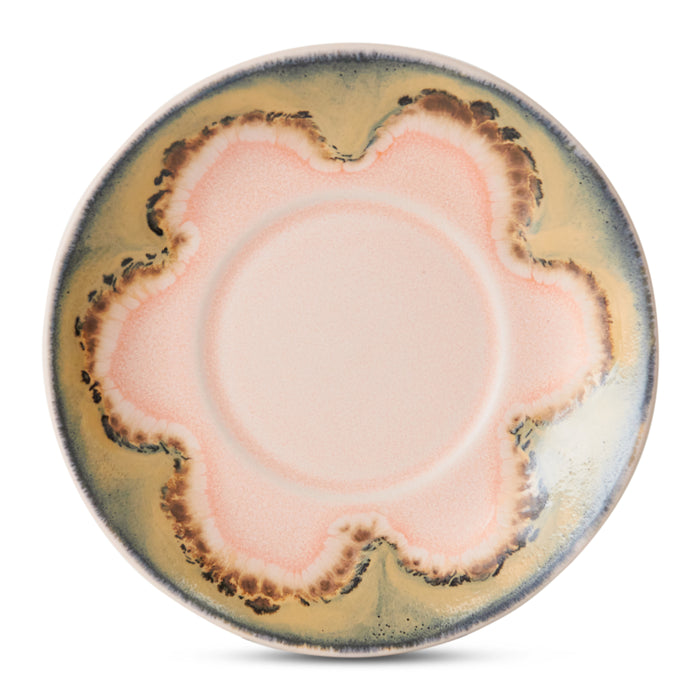 HKliving 70's Ceramics Schotels - Set van 4 - Ocean