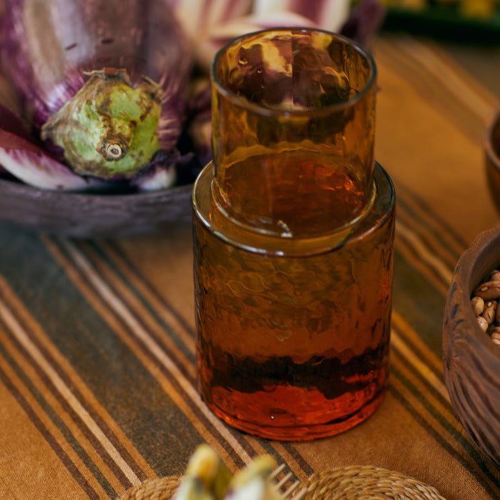 HKliving Tube Karaf - Amber