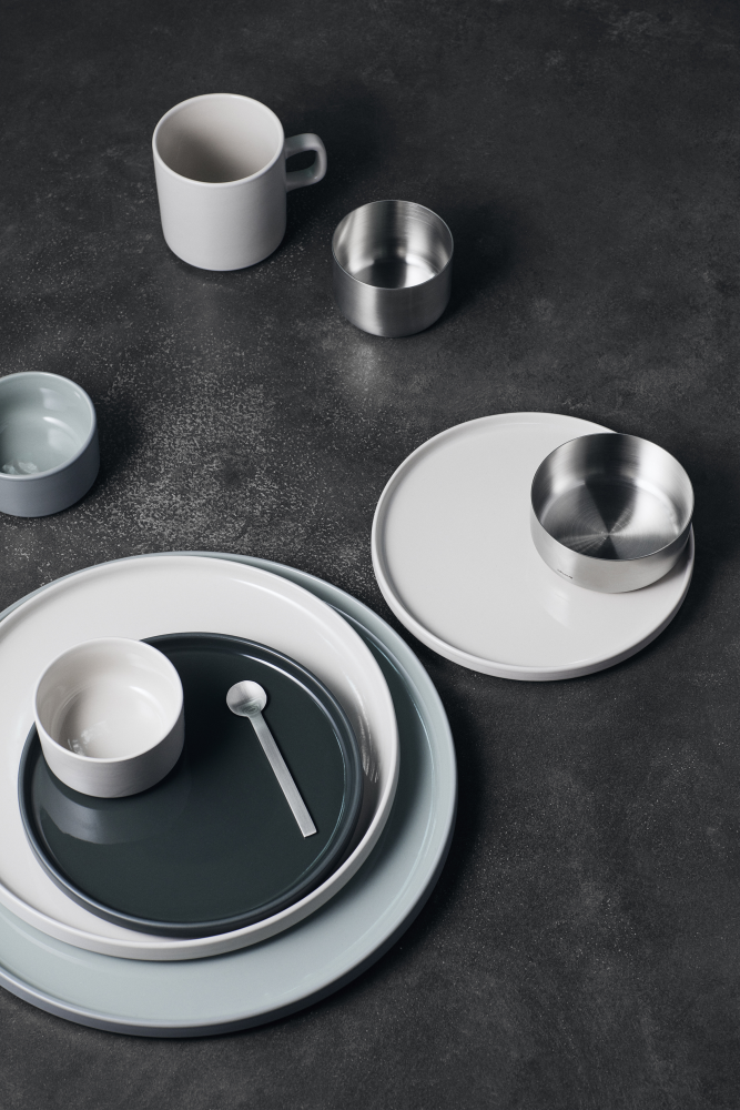 Blomus Ontbijtbord Pilare Mirage Grey ø 20 cm