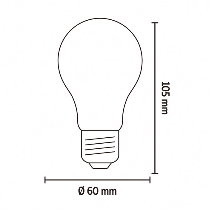 Calex Lichtbron E27  Wit - Glas - 6x11x6cm (BxHxD)