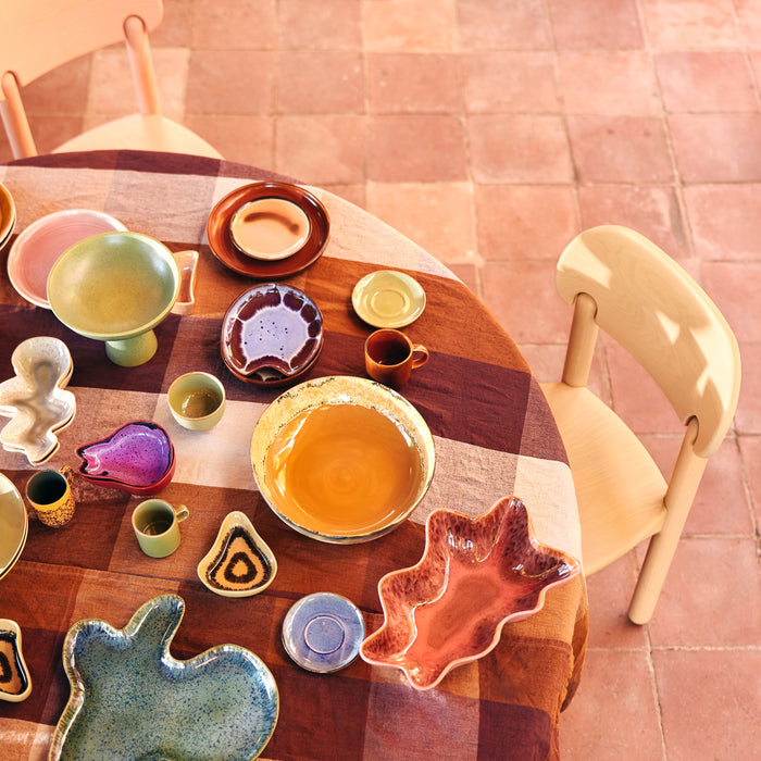 HKliving Shell Serveerschaal - Coral