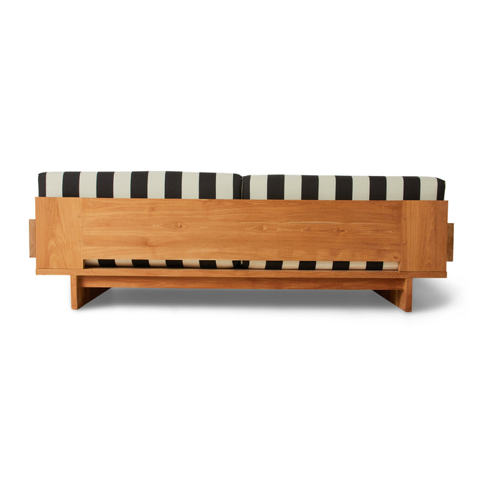 HKliving Teak Tuinbank - Stracciatella