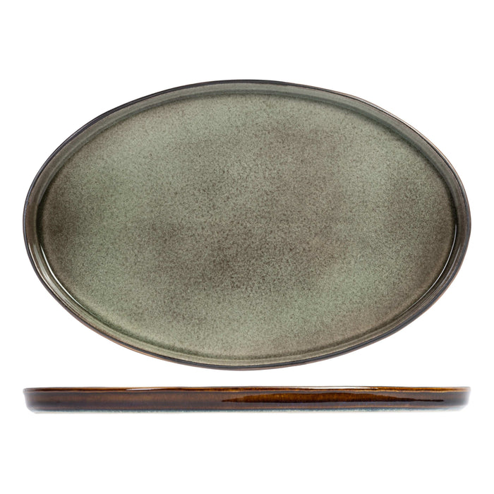 Cosy & Trendy Serveerschaal Quintana Green - 36 x 24 cm