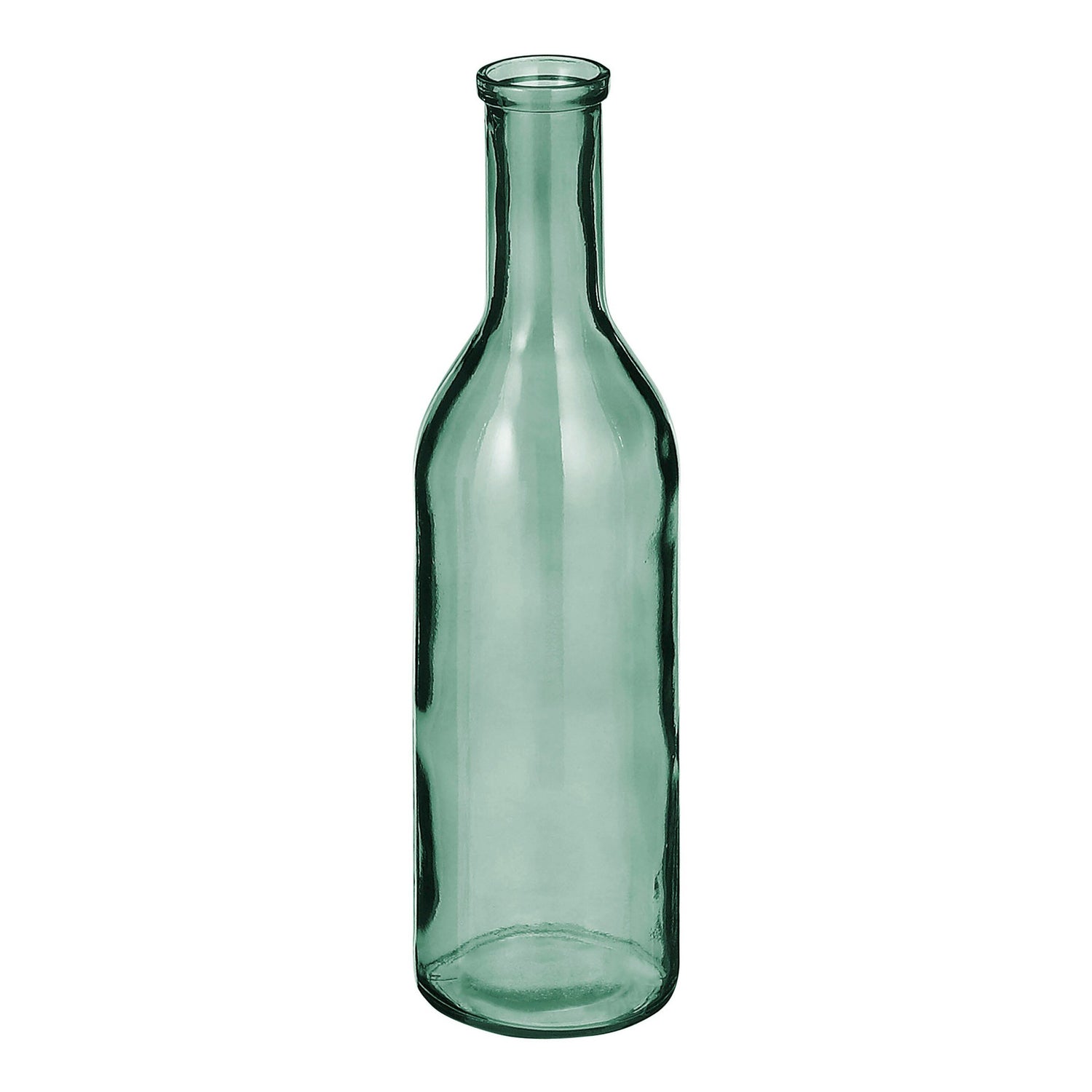 Mica Decorations Rioja Glazen Fles - H50 x Ø15 cm - Groen