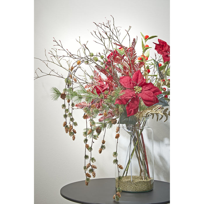 Mica Decorations Vienne Vaas - H52 x Ø29 cm - Transparant