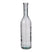 Mica Decorations Rioja Glazen Fles - H75 x Ø18 cm - Donkergrijs