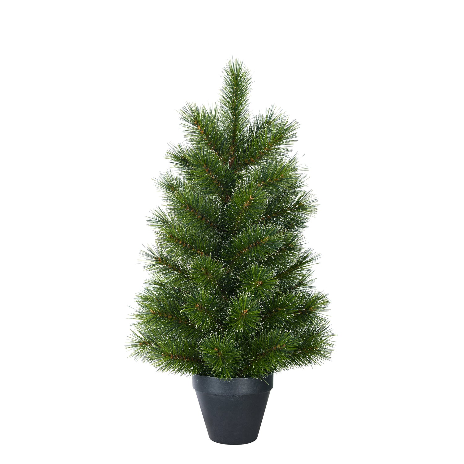 Black Box Trees Glendon Kunstkerstboom in Pot - H90 x Ø51 cm - Groen