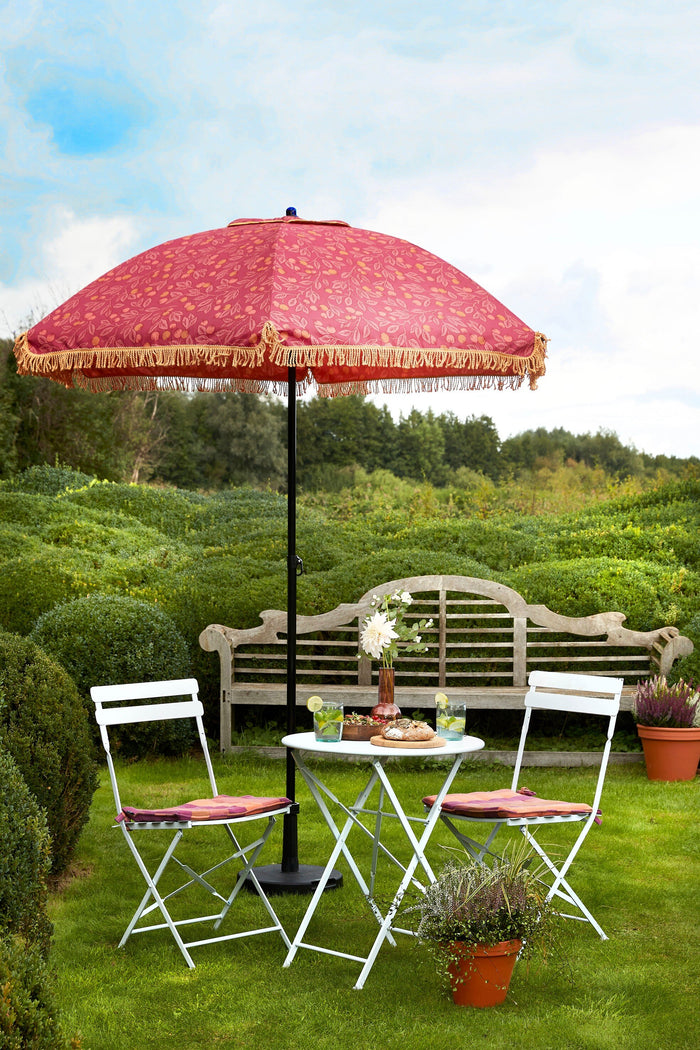 In The Mood Collection Parasol Bessen - H238 x Ø220 cm - Roze