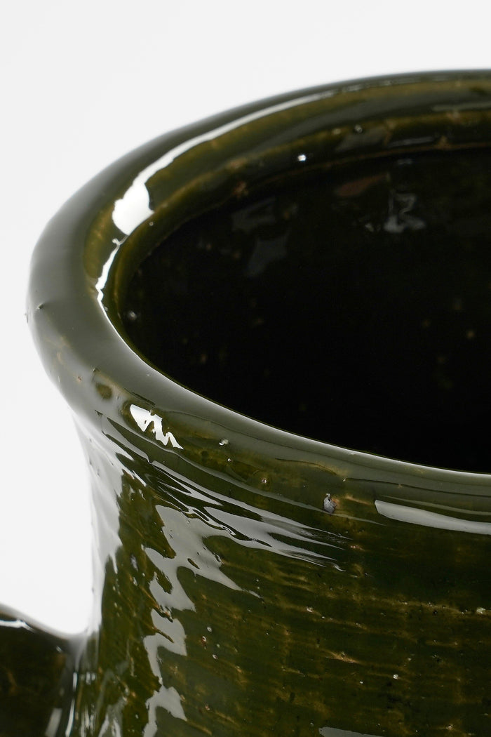 Mica Decorations Elena Vaas - L29 x B26 x H39 cm - Groen