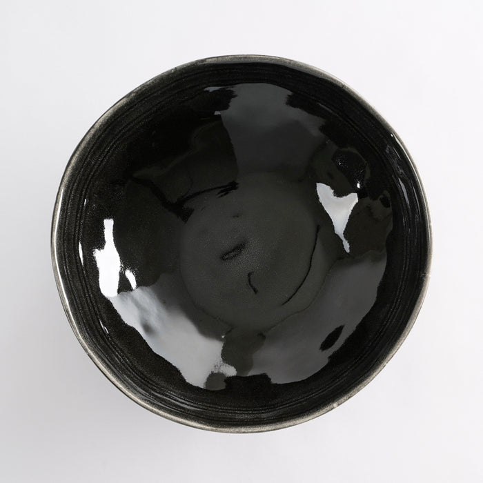 Mica Decorations Tabo Schaal - H9 x Ø30,5 cm - Zwart