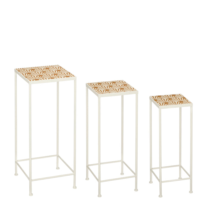 Mica Decorations Odile Bistrotafel voor Buiten - Metaal - Bruin