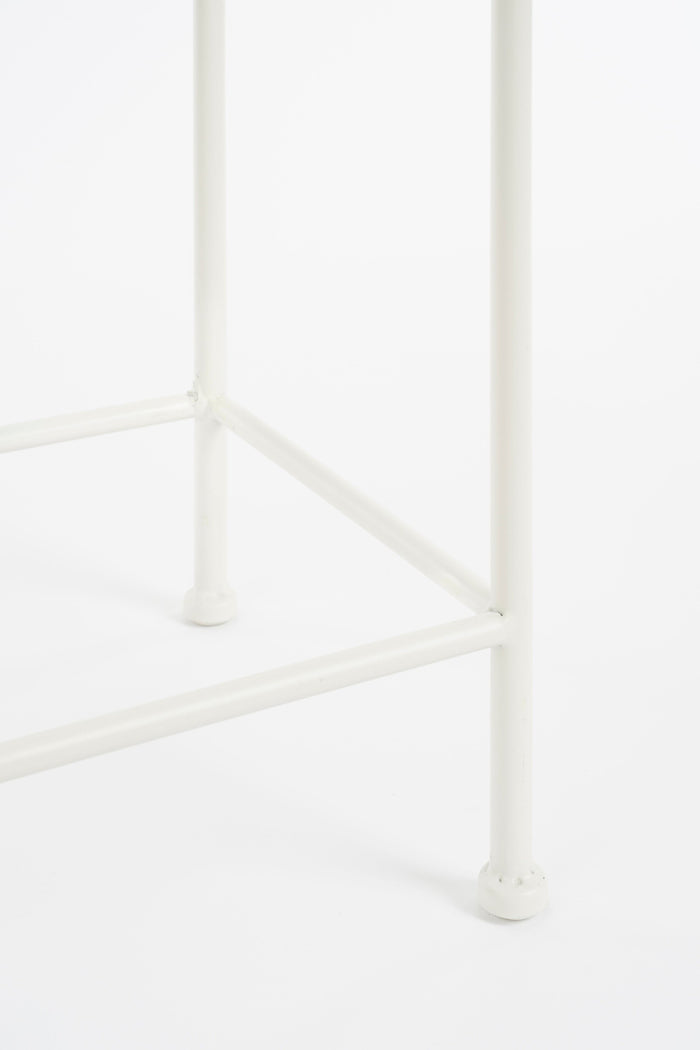 Mica Decorations Odile Bistrotafel voor Buiten - Metaal - Bruin