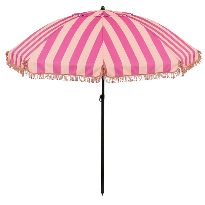 In The Mood Collection Osborn Parasol - H238 x Ø220 cm - Roze