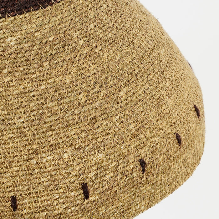 Mica Decorations Joulz Hanglamp - H22 x Ø41 cm - Jute - Lichtbruin