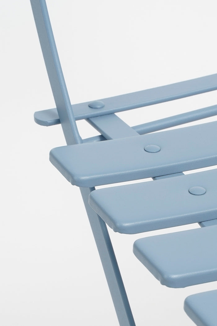 Mica Decorations Laurence Bistroset - Set van 3 - Metaal - Lichtblauw