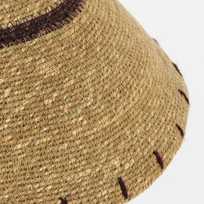 Mica Decorations Joulz Hanglamp - H16 x Ø36 cm - Jute - Lichtbruin