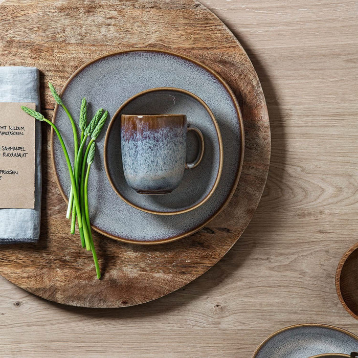 Villeroy & Boch Ontbijtbord | Dessertbord Lave - ø 23 cm - Beige