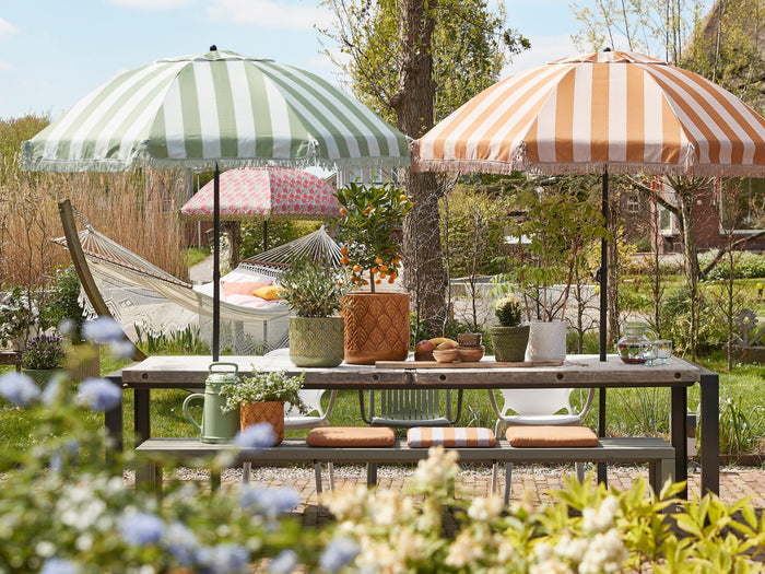In The Mood Collection Osborn Parasol - H238 x Ø220 cm - Lichtgroen