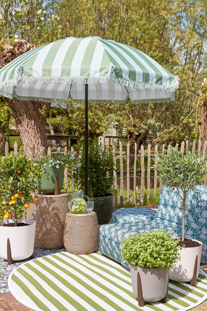 In The Mood Collection Osborn Parasol - H238 x Ø220 cm - Lichtgroen