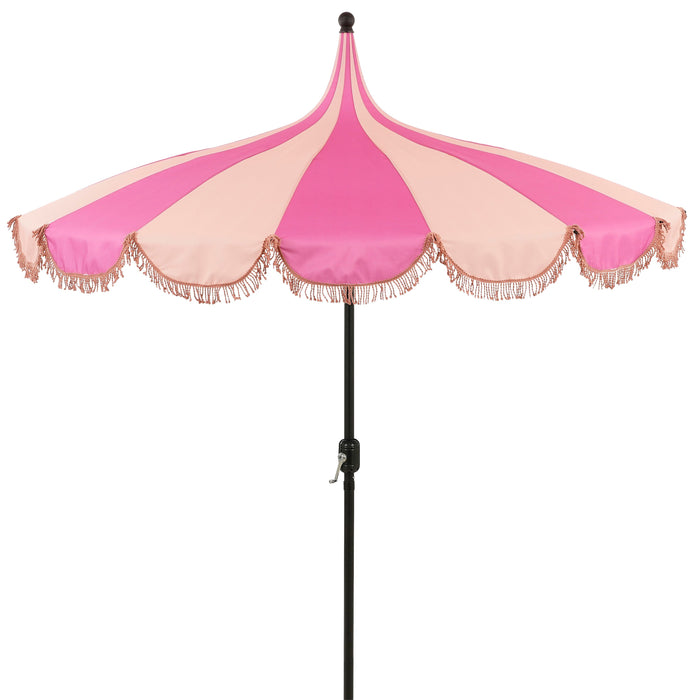 In The Mood Collection Rissy Parasol - H238 x Ø220 cm - Roze