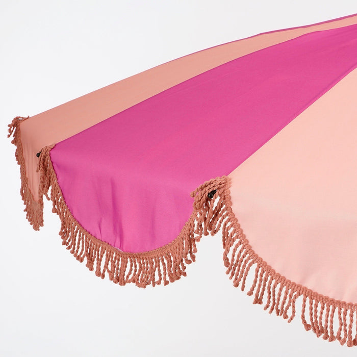In The Mood Collection Rissy Parasol - H238 x Ø220 cm - Roze