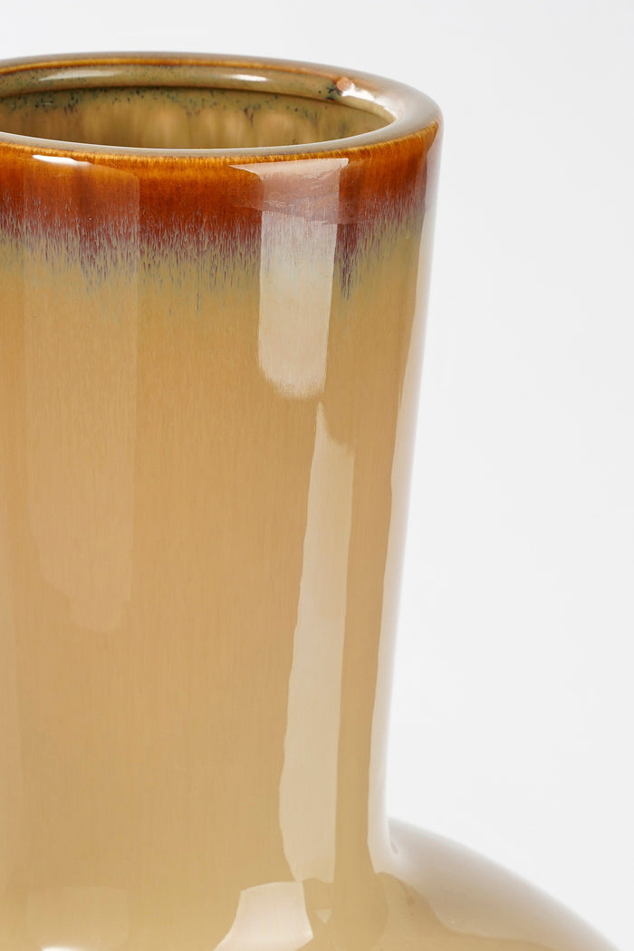 Mica Decorations Holm Vaas - H52 x Ø34 cm - Keramiek - Crème