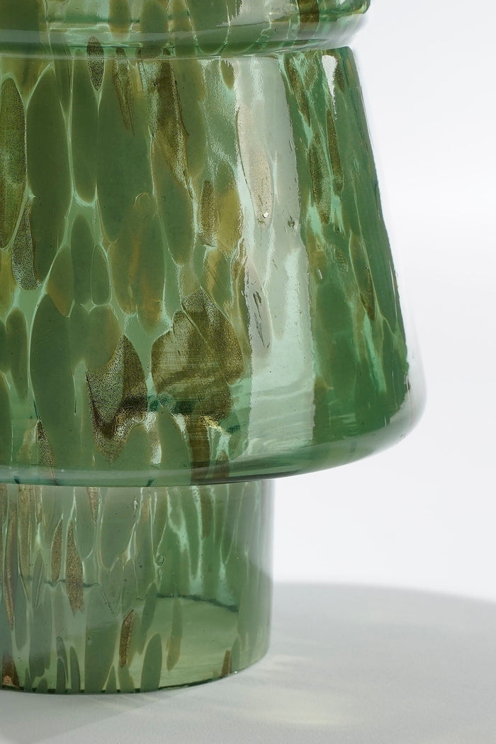 House of Seasons Kerstdecoratie Boom - H41,5 x Ø16 cm - Glas - Groen