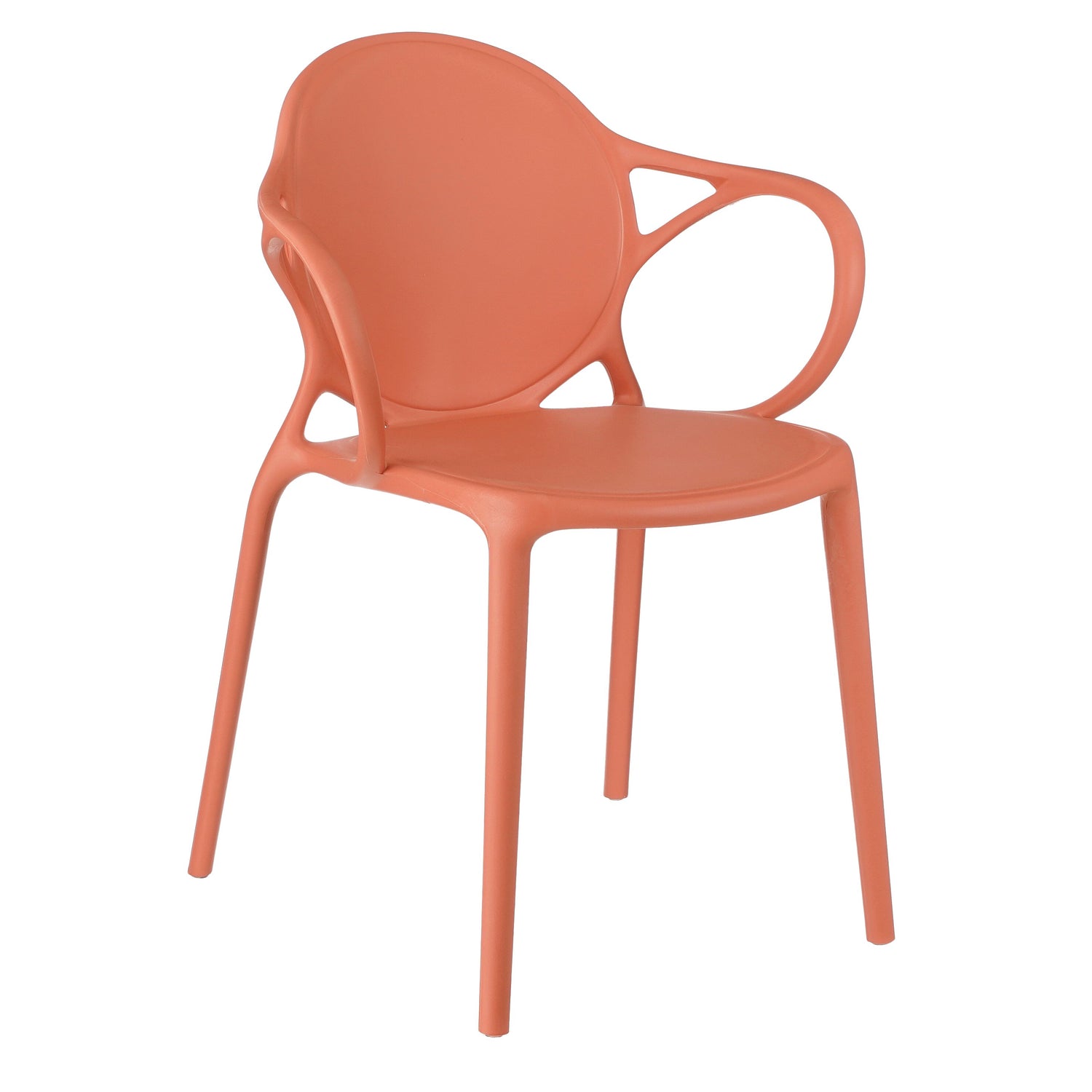 Mica Decorations Nebraska Tuinstoel - Polypropyleen - Zalm