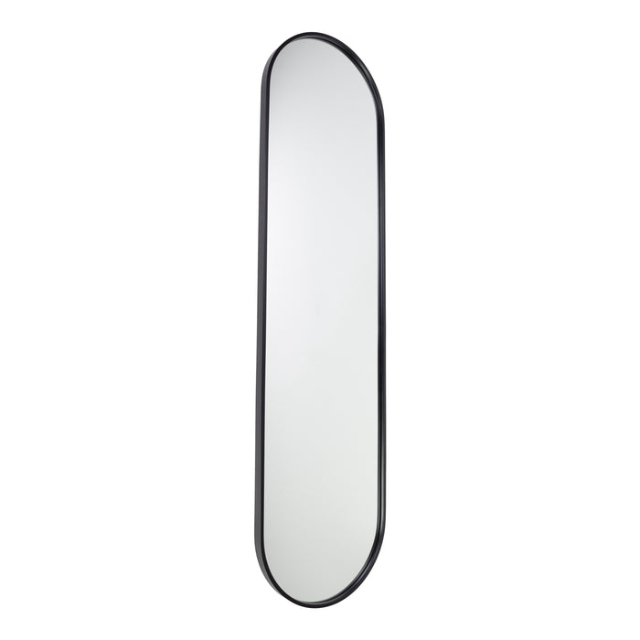 Fragix Boston Passpiegel Ovaal - Zwart - Metaal - 150x40