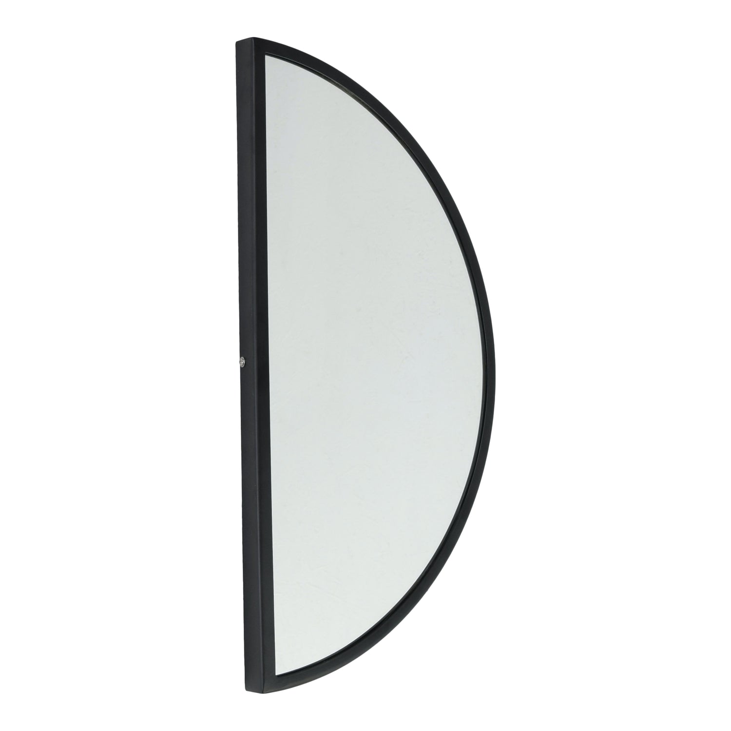 LOFT42  Mirror Spiegel Half Rond - Zwart - Metaal - 60x31