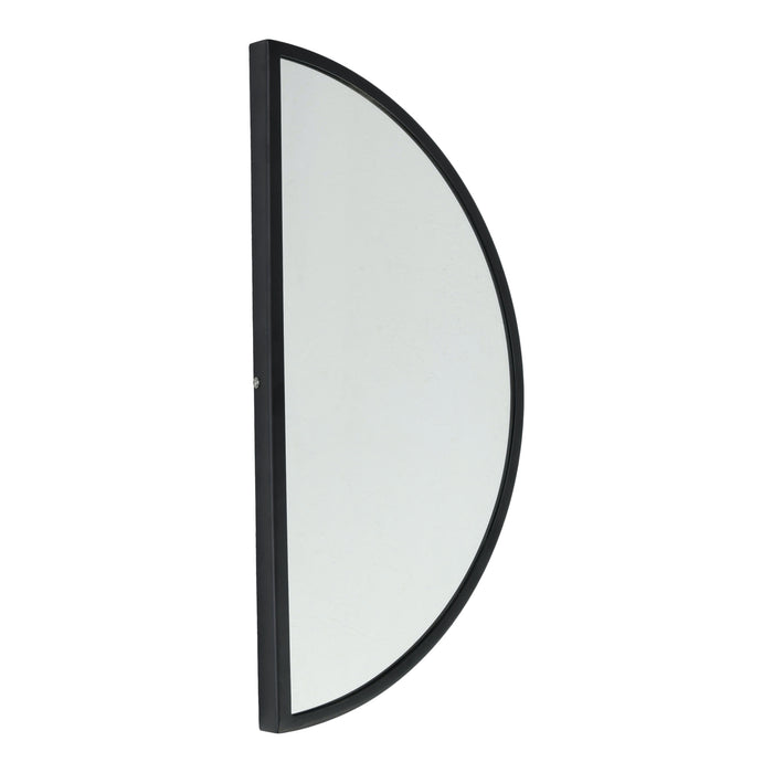 LOFT42  Mirror Spiegel Half Rond - Zwart - Metaal - 60x31