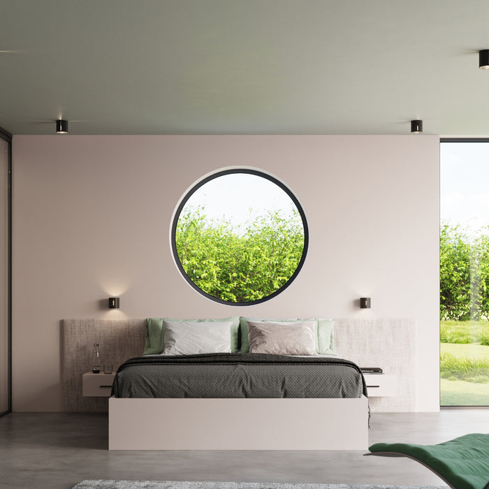 Sollux Plafondlamp Inez zwart