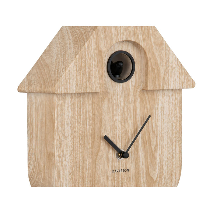 Karlsson Wandklok Modern Cuckoo - Naturel - 8,5x21,5x41cm