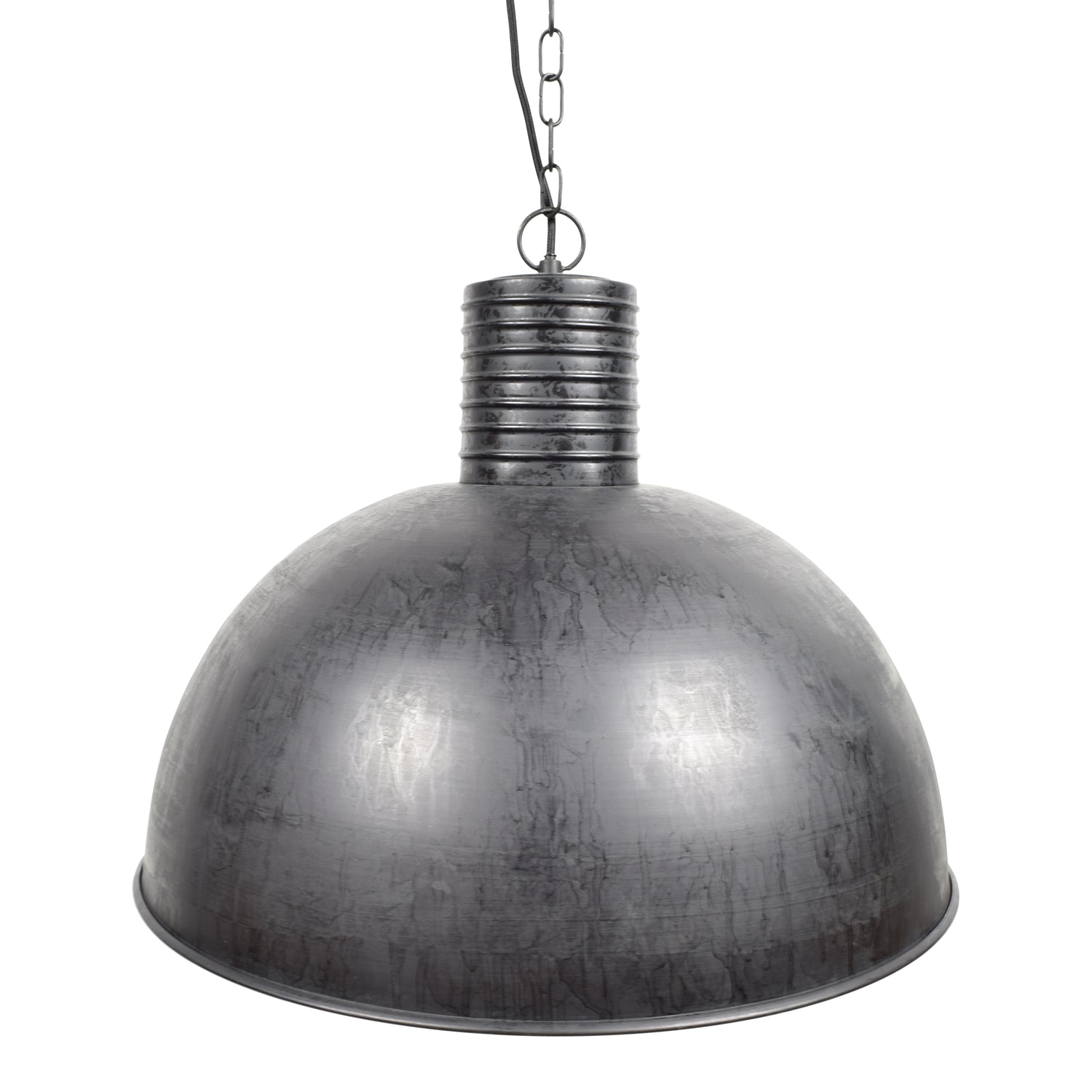 Hanglamp Dome XL Ø50cm. rough black