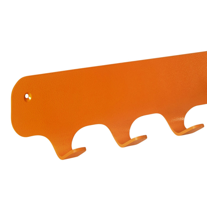 Gorillz Rounded Seven - Wandkapstok - 67 x 6 x 7,8 mm - Oranje