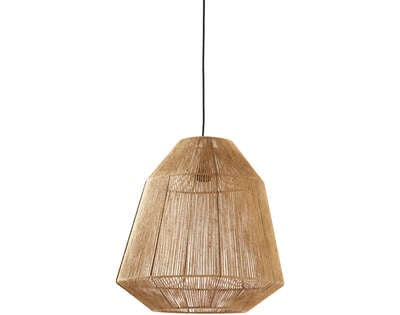 Light & Living Light&living Hanglamp Ø50x50 cm MALVA jute naturel