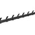 Gorillz Trim 100 - Kapstok van 1 meter - 22 Haken - Metaal - Zwart