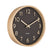 Karlsson - Wall clock Pure wood grain small black