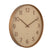 Karlsson - Wall clock Pure wood grain large sand brown