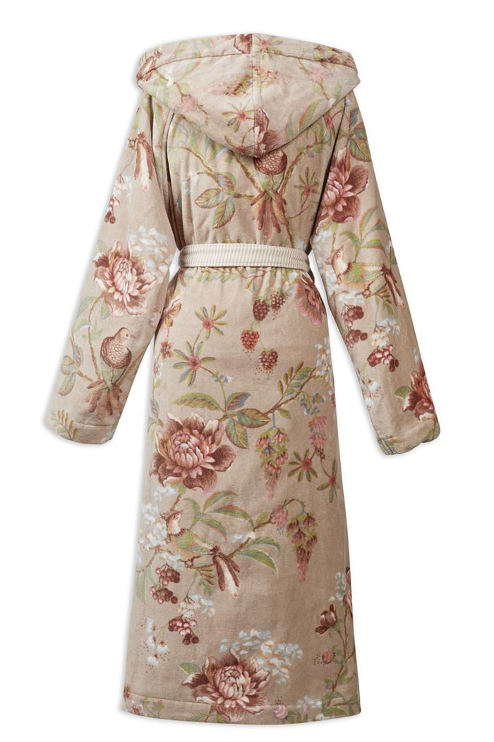 Pip Studio Secret Garden Badjas - Khaki - XL