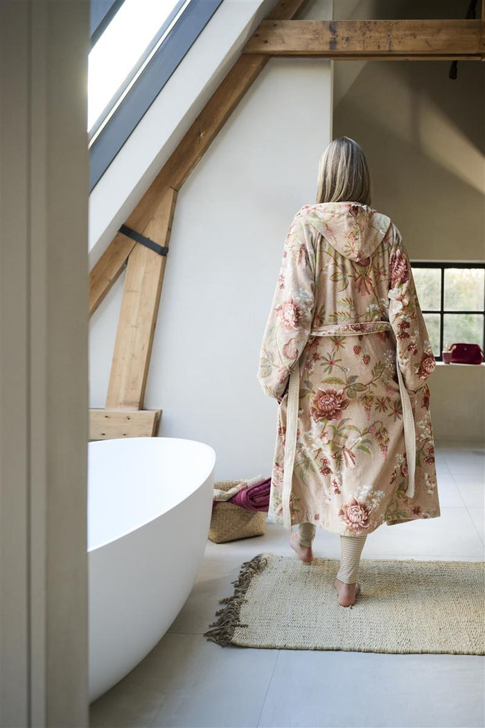 Pip Studio Secret Garden Badjas - Khaki - XL