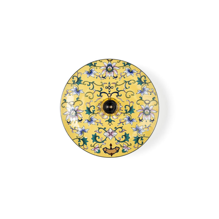Bold Monkey Grannies Dishes wandlamp citroengeel L Geel