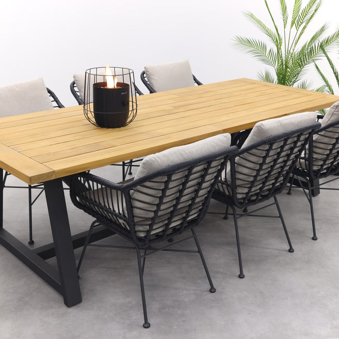 GI Margriet black |Noah tuinset -7-delig