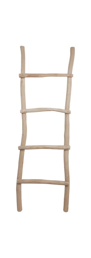 Decoratieve ladder - teak
