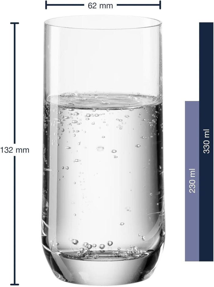 Leonardo Daily longdrinkglas 330 ml - 6 stuks