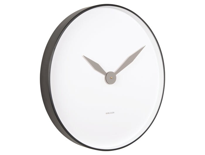 Karlsson - Wandklok Albatross - Zwart - Ø50cm