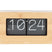 Karlsson Tafelklok Boxed - Flip - Bamboe - 20,5x7x11,5cm